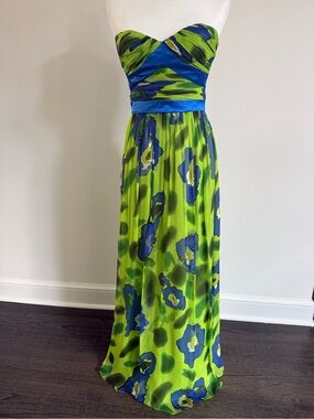 House of Dereon silk dress